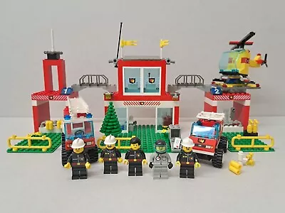 Buy Lego Vintage 6554 Fire Station Complete With All Figures L@@k • 20£