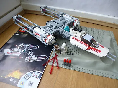 Buy Lego 75249 100% Complete Star Wars Resistance Y-wing Starfighter Set • 60£