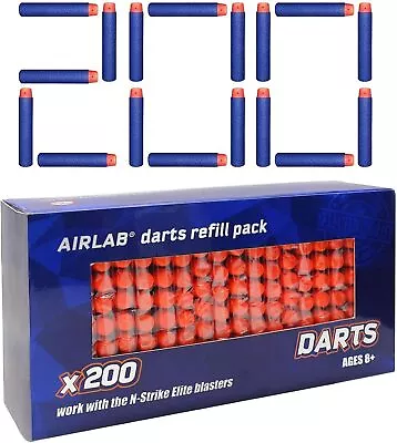 Buy Airlab 200 Pack Refill Bullets Darts For Nerf N-Strike Elite 2.0 Series X Shot • 18.99£