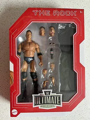 Buy WWE Mattel Ultimate Edition The Rock Legends Figure • 40£