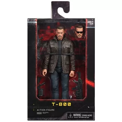 Buy NECA T-800 Terminator Dark Fate Movie 7  Action Figure Arnold Schwarzenegger New • 27.99£