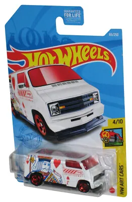 Buy Hot Wheels HW Art Cars 4/10 (2020) White Custom '77 Dodge Van Toy 65/250 • 13.81£