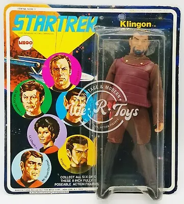 Buy Star Trek Klingon 8 In Fully Poseable Action Figure 1974 Mego No. 51200/7 NEW • 192.81£