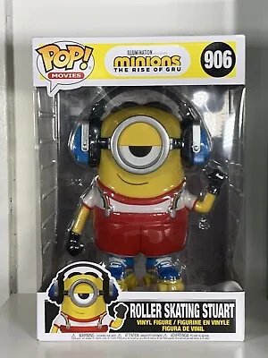 Buy Funko Pop! Movies: Minions: The Rise Of Gru - Roller Skating Stuart (10 Inch) • 22.99£