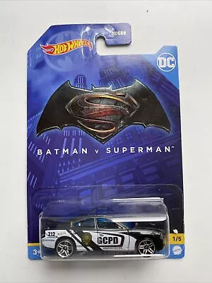 Buy Mattel Hot Wheels DC Batman V Superman Die Cast Collector Car New In Pack Dodge  • 7£