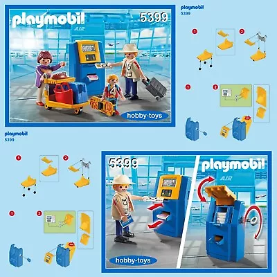 Buy Playmobil * 5399 *AIRPORT FAMILY CHECK-IN * Spares * SPARE PARTS SERVICE • 0.99£