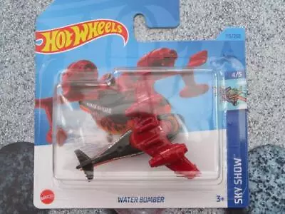 Buy Hot Wheels H3E 115 WATER BOMBER Plane Red Black Hot Wheels 2023 115/250 CaseE • 2.98£
