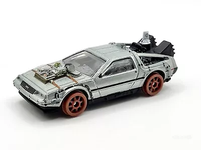 Buy Hot Wheels Premium Back To The Future Time Machine- 1955 (Sliver) Part III Loose • 7.99£