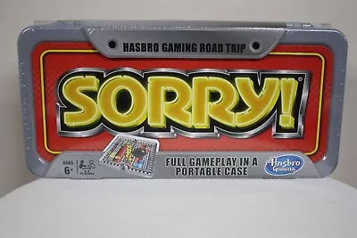 Buy NEW SORRY! Board Game By Hasbro In Portable Case Travel Road Trip Full Gameplay • 9.46£