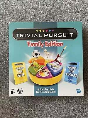 Buy Trivial Pursuit-Family Edition. Complete. 2 Sealed Packs • 9.95£