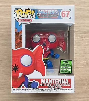 Buy Funko Pop Masters Of The Universe Mantenna ECCC #67 + Free Protector • 15.99£