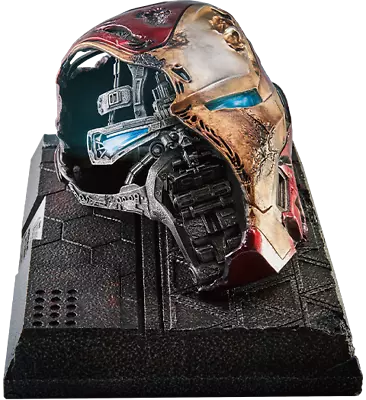 Buy Marvel Iron Man Mark L Battle Damaged Helmet Statue Beast Kingdom Sideshow MC038 • 539.46£