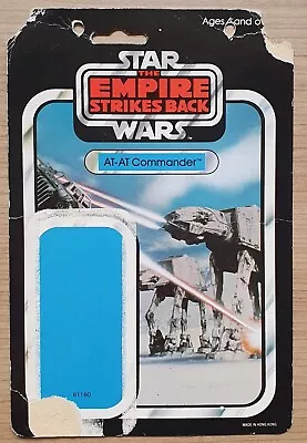 Buy Vintage Star Wars AT-AT Commander ESB Palitoy 45 Figure Card Back Original 1982 • 11.99£