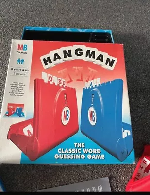 Buy Vintage Hangman 1997 Family Board Game MB Games Boxed  • 9.99£