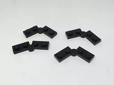 Buy LEGO: 4x Hinge 1 X 4 Pivot - Ref 2429c01 Black - Set 8880 10217 8480 71042 • 4.13£