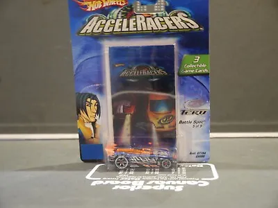 Buy Acceleracers Hot Wheels Battle Spec 5/9 With Covered Logo Carded • 90£
