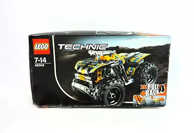 Buy New Sealed LEGO Technic Quad Bike Pull Back Engine (42034) Boxed • 30£
