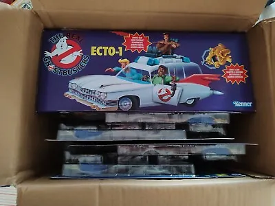 Buy The Real Ghostbusters Lot Of 5 Action Figures Retro Classic Vintage Kenner Ecto-1 • 308.89£