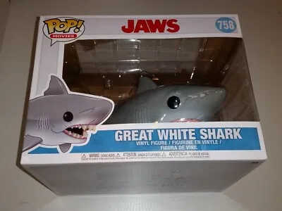 Buy Pop! Movies Jaws 758 Great White Shark Vinyl Figure (box4) • 21.97£