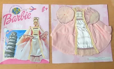 Buy Year 2000 Mattel BARBIE ITALY PINK OUTFIT DRESS + BOOKLET Was Sealed • 30£