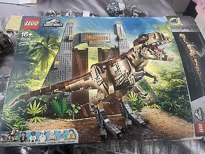 Buy LEGO 75936 - Jurassic World T. Rex Rampage Jurassic Park - 4 Bags Done Only • 200£