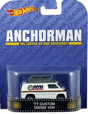 Buy Hot Wheels Retro Entertainment Anchorman 77 Custom Dodge Van   • 14.40£
