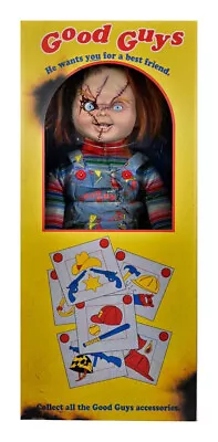 Buy NECA - Bride Of Chucky - Chucky Doll - Prop Replica 1/1 (76cm) • 590.11£