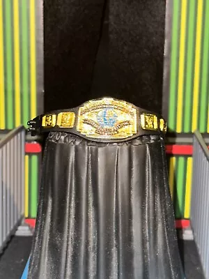 Buy WWE Intercontinental Belt Figure Accessory Mattel Elite Black COMBINED P&P • 8.94£