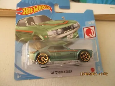 Buy Hot Wheels 2021 151/250 '70 Toyota Celica New On Card • 3.28£