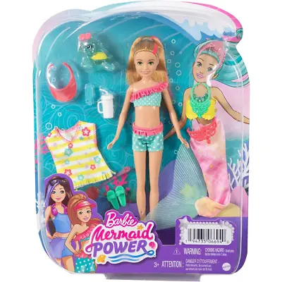 Buy Barbie Mermaid Power Stacie 10 Piece Doll Including Clothes Tail & Accessories • 22.99£
