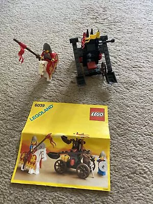 Buy Lego 6039 Knights Twin-Arm Launcher - Good Used Condition With Instructions • 21.07£