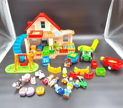 Buy Playmobil Bundle Family' House Accessories Figures Tractor Horse Animals T2160 B • 17.99£