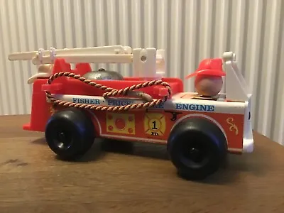Buy Vintage Fisher Price Fire Engine (720) 1968 • 8£