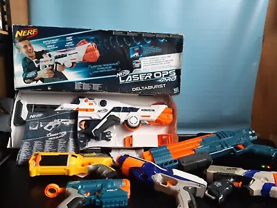 Buy A Joblot Of Nerf Gun Toys The Laser Ops Pro Deltaburst Is Brand New But Box... • 20£