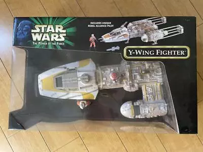 Buy New Star Wars Y-wing Fighter The Power Of The Force Potf2 Rebel Pilot Mint Box • 123.32£