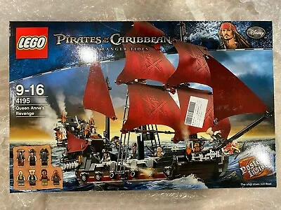 Buy LEGO 4195 Pirates Of The Caribbean Queen Anne's Revenge MINT PERFECT NO CREASE • 950£