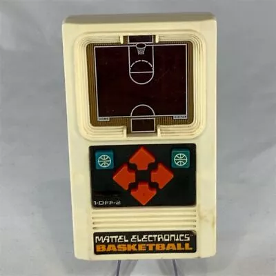 Buy Vintage 1978 Mattel Electronics Handheld Basketball Game - Works Great! • 23.41£