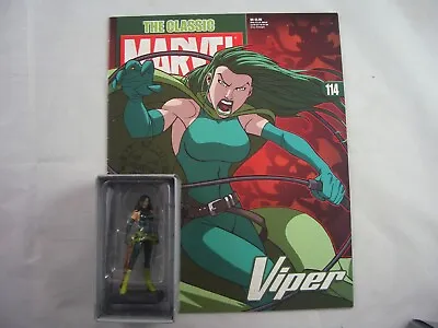 Buy Eaglemoss Marvel Figurine Collection Viper With Magazine 114 • 13.99£