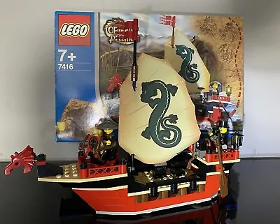 Buy Lego Orient Expedition Emperor's Ship 7416 - Good Condtion With Box And Manual • 49.99£