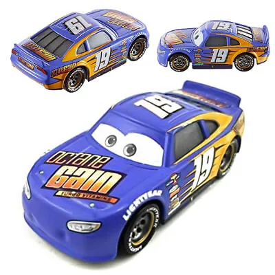 Buy Disney Pixar Cars No.19 Bobby Swift Racer 1:55 Diecast Model Toy Car Loose Gift • 6.69£