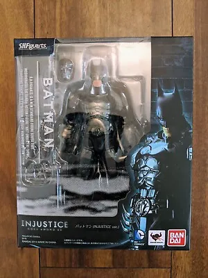 Buy Bandai S.H. Figuarts SHF - Batman INJUSTICE Ver. - Japan Import - New & Sealed • 114.90£