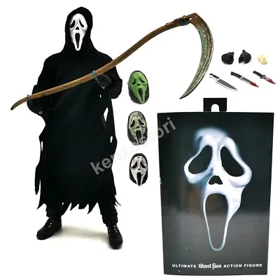 Buy NECA Scream Ghostface 7  Action Figure Model Toy Ultimate Horror Halloween Doll • 35.21£