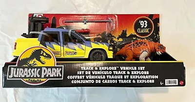 Buy Jurassic Park 93 Classic Track & Explore Vehicle Set NEW SEALED! • 56£