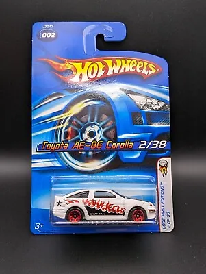 Buy Hot Wheels 2006 First Editions #002 Toyota AE-86 Corolla JDM Vintage Release L33 • 14.95£