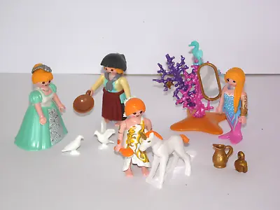 Buy Playmobil Fairytale Bundle - 6843 9355 9438 Princess Mermaid Fairy Figures Magic • 10£