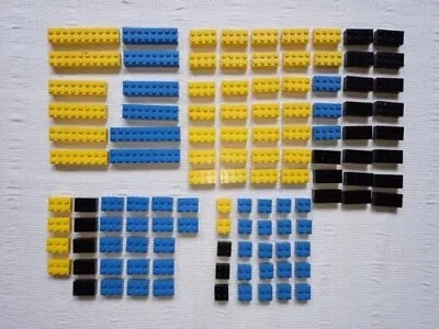 Buy Vintage Lego 1970s MIX BUNDLE - 115pcs Mix Of Bricks (Squares, Rectangles, Long) • 7.99£