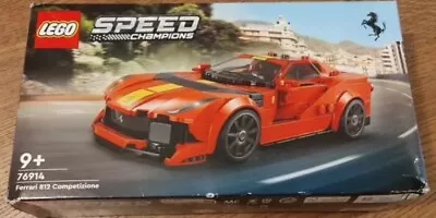 Buy LEGO SPEED CHAMPIONS: Ferrari 812 Competizione (76914)Lego Red + Yellow Box Only • 2£