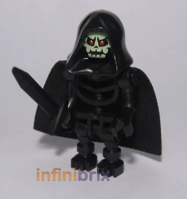 Buy Lego Skeleton Black Undead Warrior Minifigure Made Of Genuine Lego Parts Cus044 • 7.50£