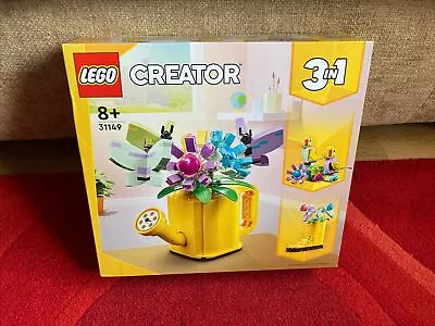 Buy LEGO 31149 CREATOR: Flowers In Watering Can 3 In 1  New & Sealed • 23.99£