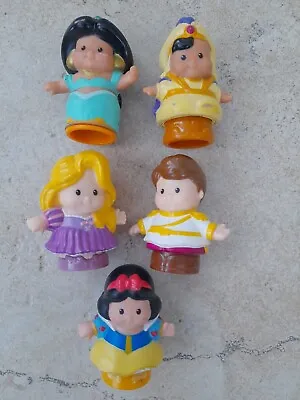 Buy 5 Fisher Price Little People  Disney Figures  ALL AS SHOWN  • 11.50£